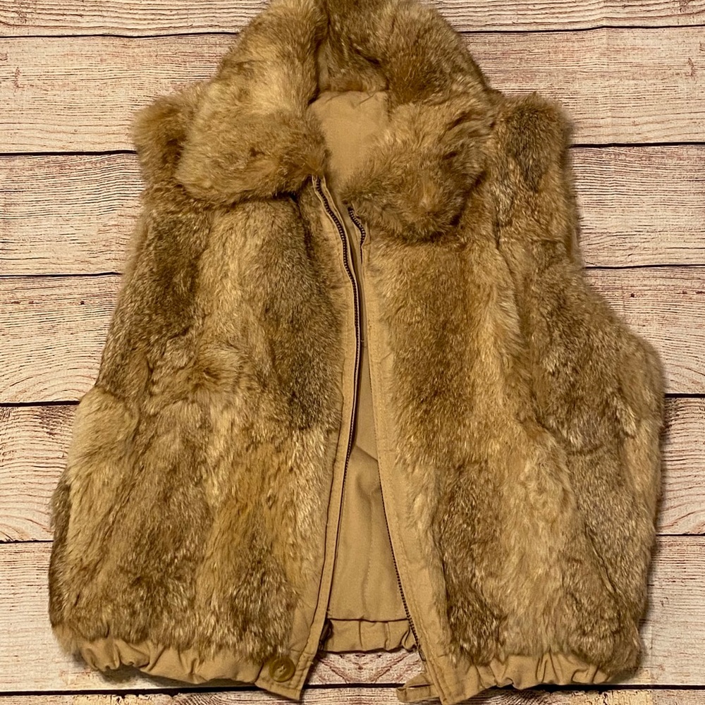 Vintage Rabbit Fur Vest